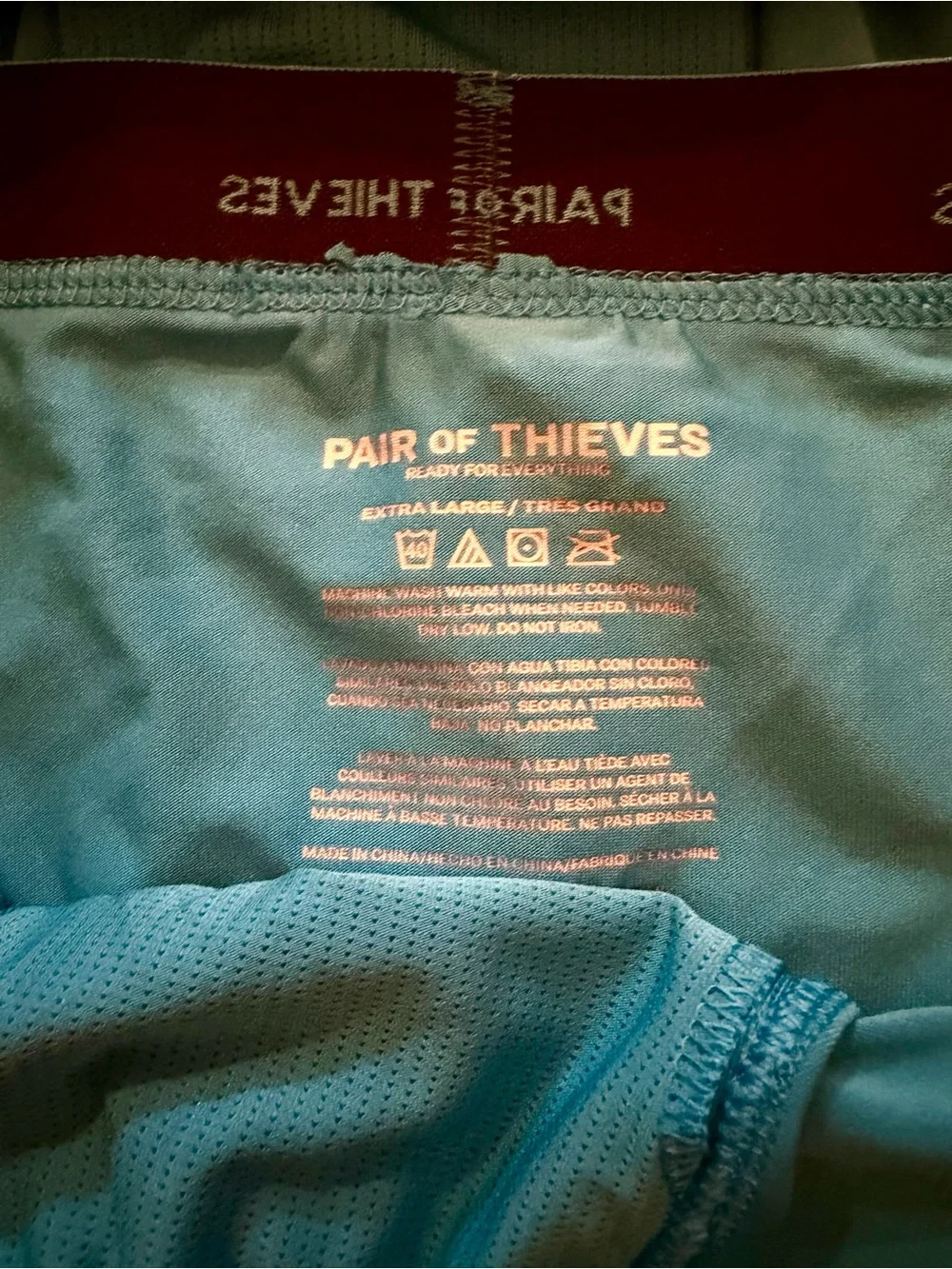 Lot 2 Pair of Thieves Boxer Briefs XL